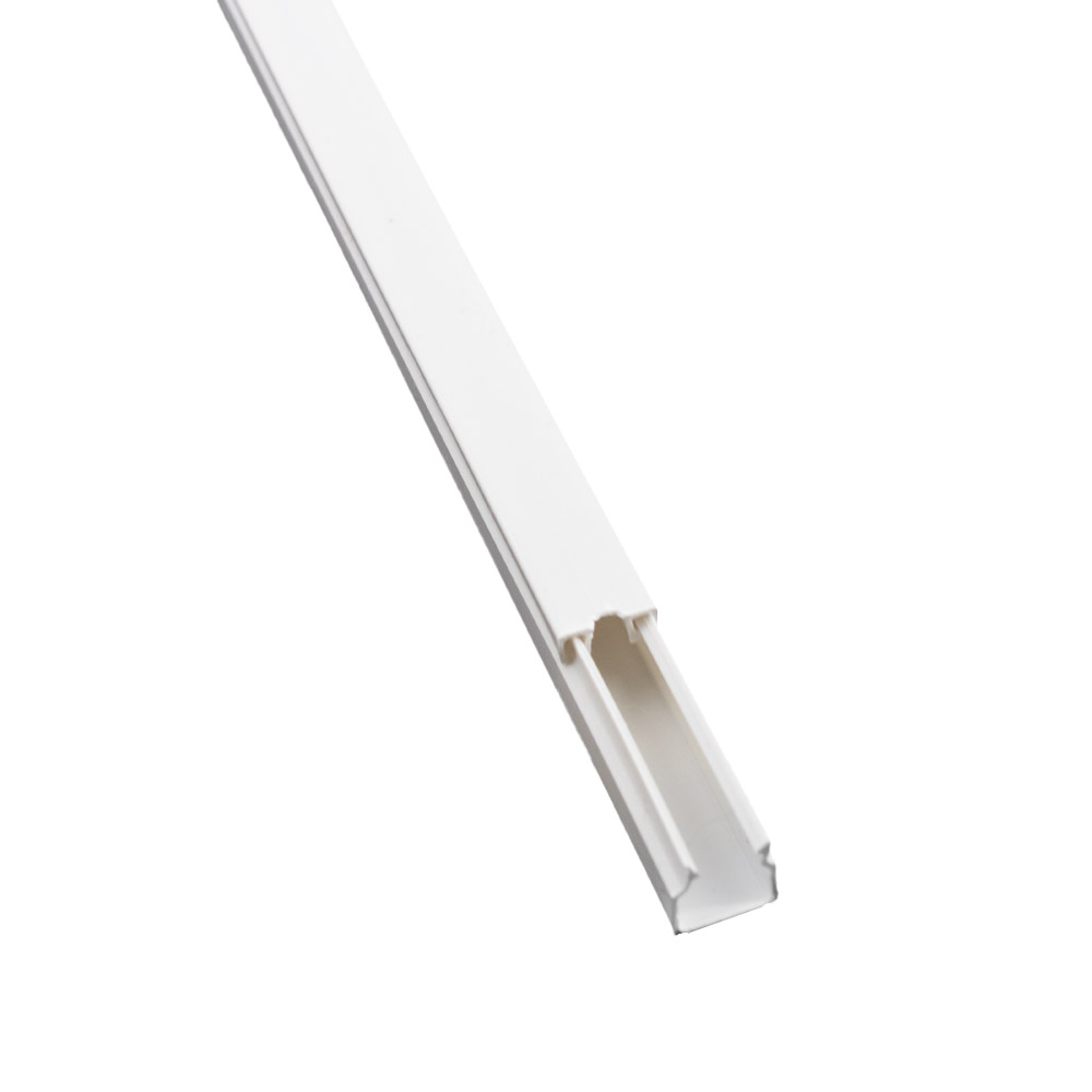 1m yourDroid gaine de câbles - 10x10 mm blanc - autocollante