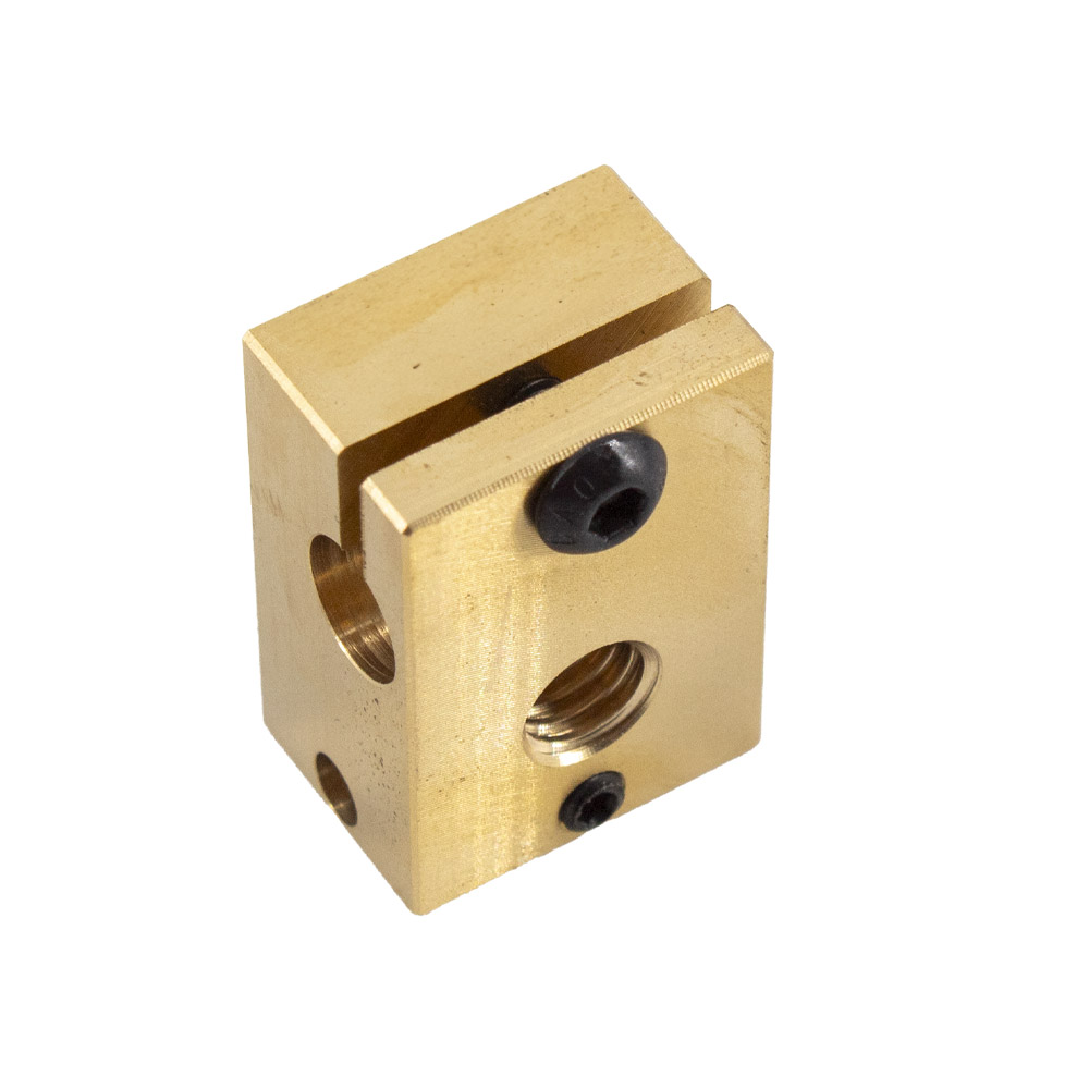 Bloc chauffant pour Hotend V6 PT100 laiton 400°C – Image 4
