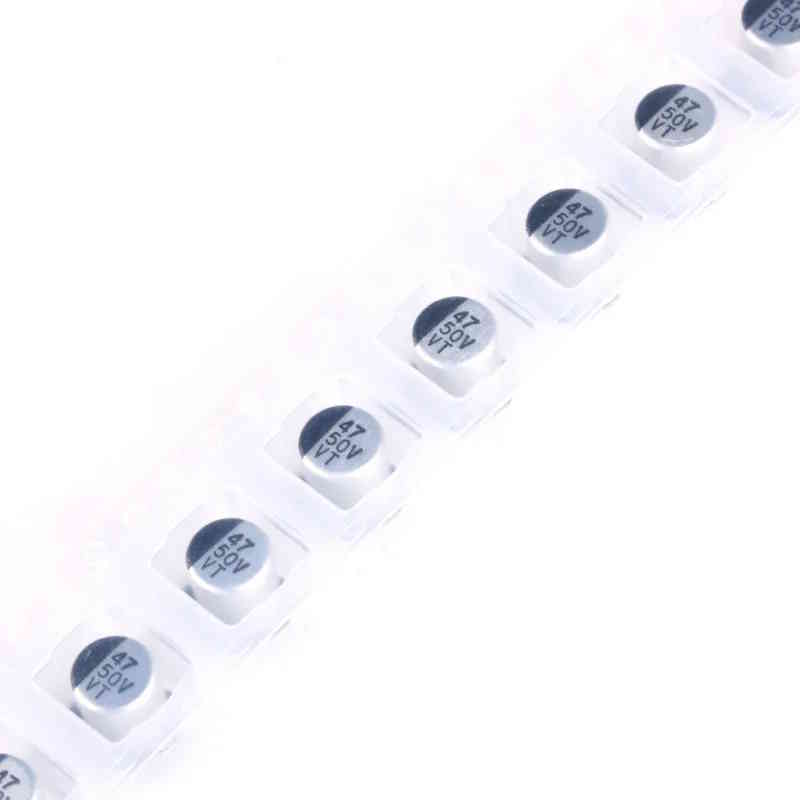 10x condensateur électrolytique CMS 50V 47µF