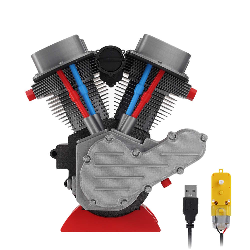 Moteur réducteur DC 5V 59 RPM USB compatible avec le kit Bambu Lab LA001 – Image 3