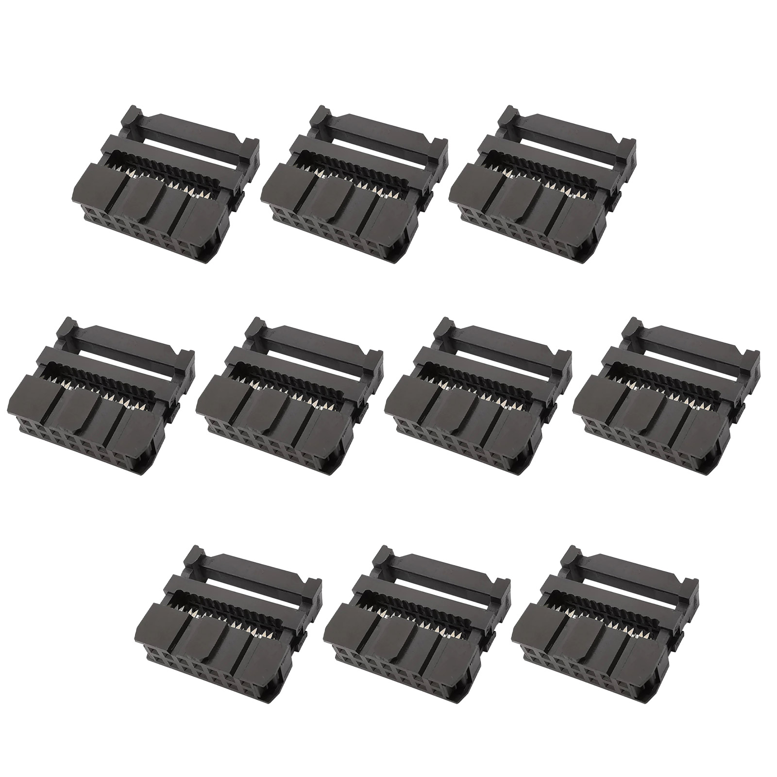 10 pièces connecteur IDC femelle 14 broches 2x7P 2,54 mm