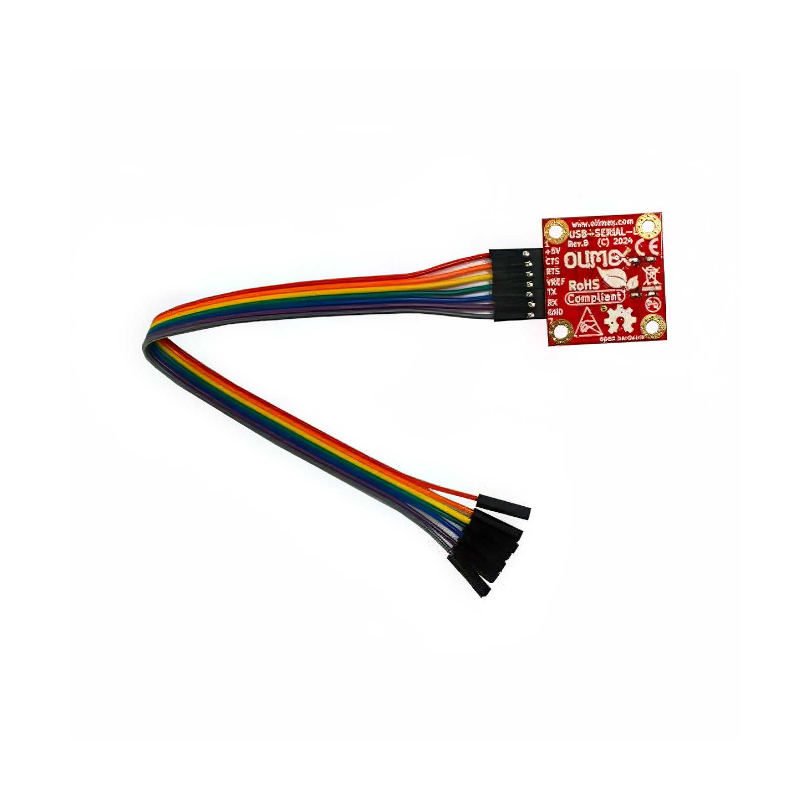 Olimex USB-SERIAL-L convertisseur USB vers série 3 Mbps 0,65–5,5 V USB-C – Image 3