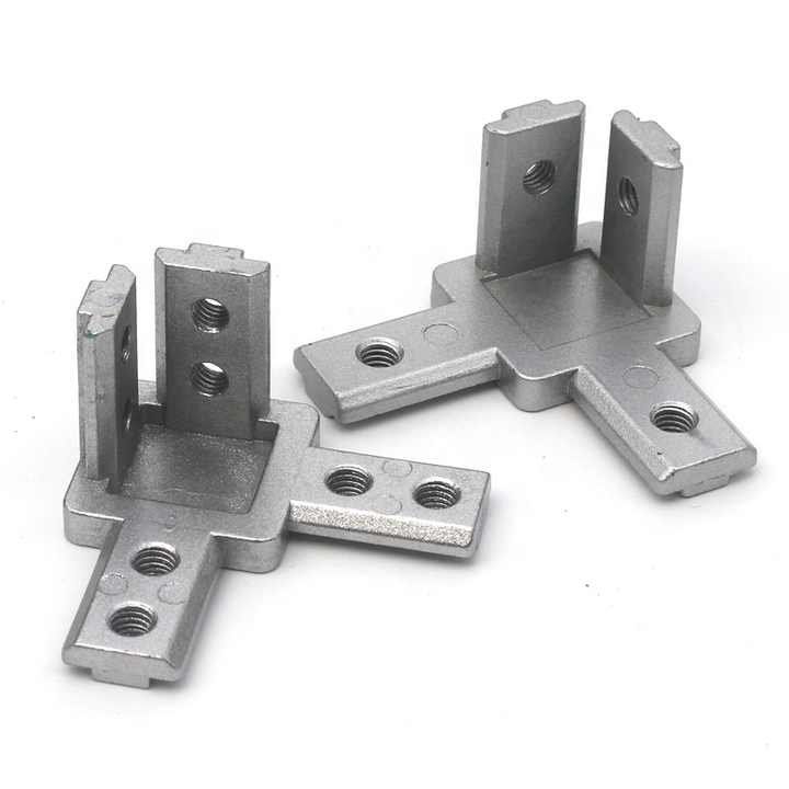Connecteur d'angle intérieur pour profilés aluminium V-Slot 2020