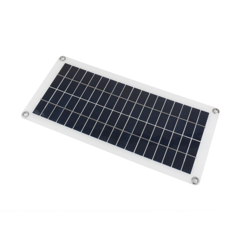 Panneau solaire semi-flexible Waveshare, 18V 10W avec sorties USB 5V – Image 3