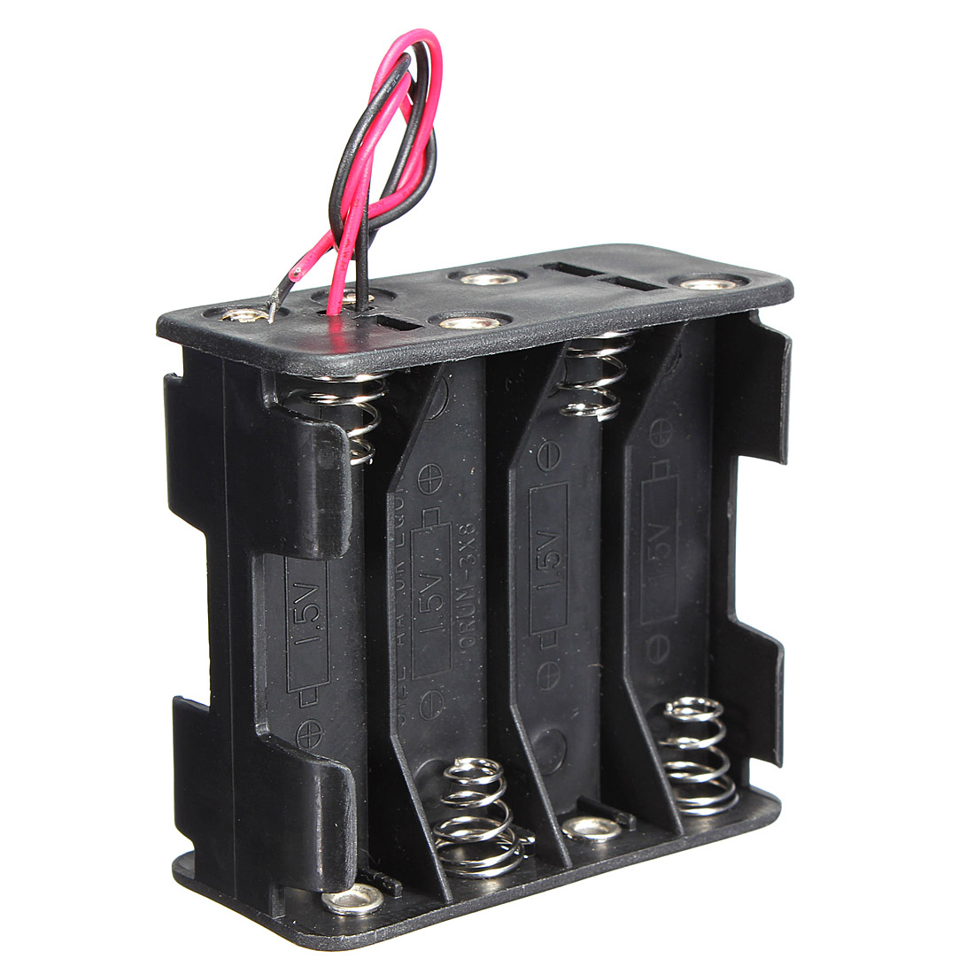 Support de piles pour 8x piles AA 12V – Image 4