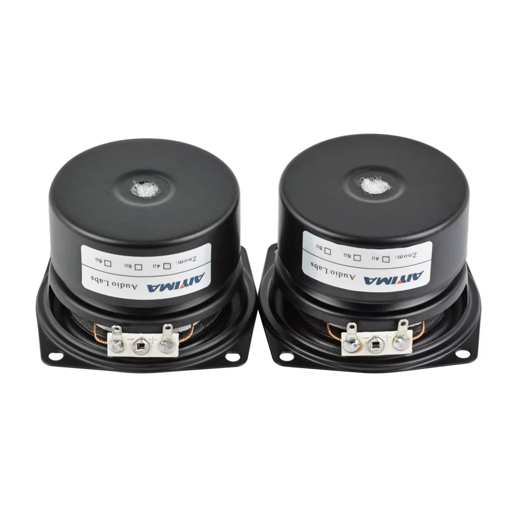 AIYIMA 2x Haut-parleurs HiFi 2,5 pouces 8 Ohm 15W Full Range – Image 3