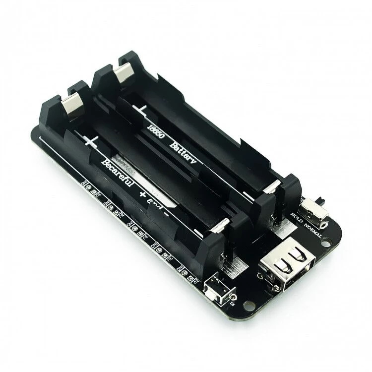 Shield pour batterie lithium 2x 18650