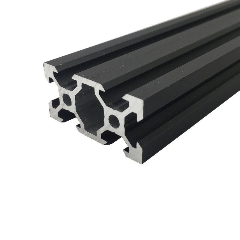 Profilé aluminium V-Slot 2040 1 mètre noir – Image 2