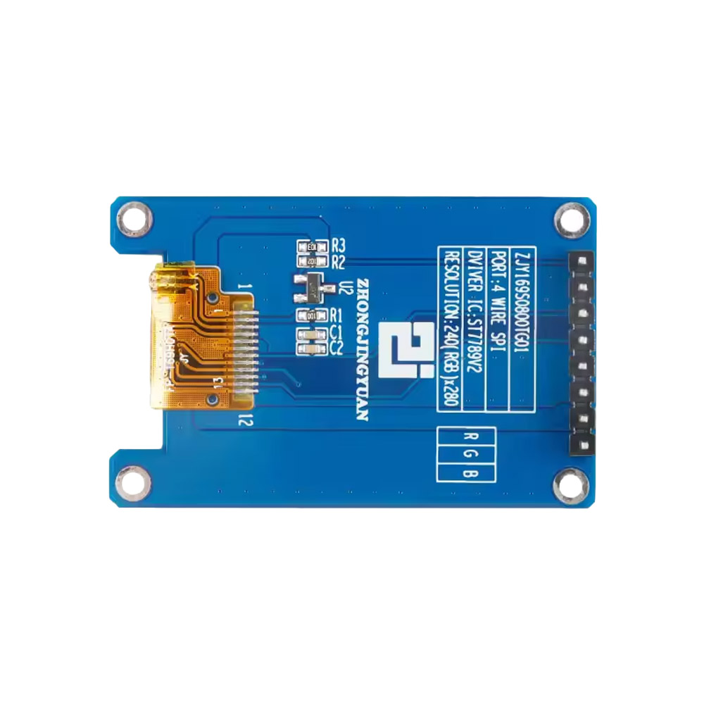Écran TFT couleur IPS 1,69 pouces 240x280 SPI ST7789 compatible Arduino – Image 3