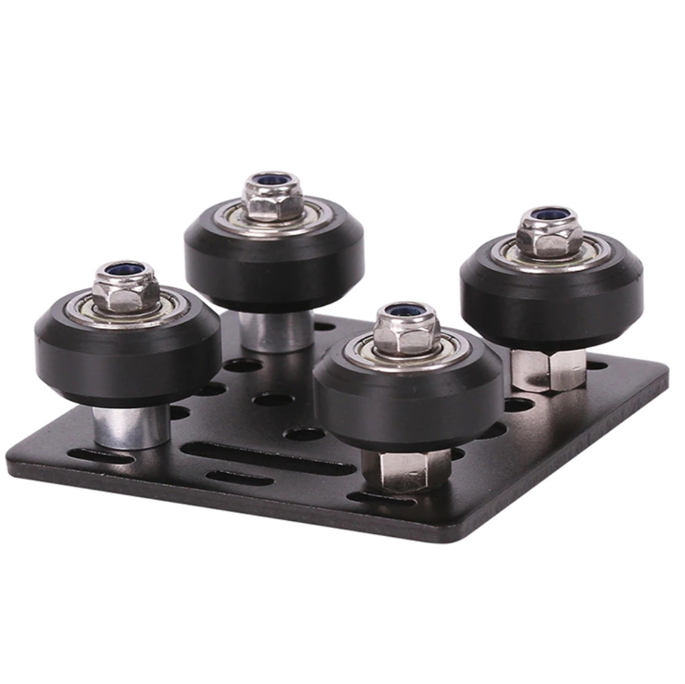 Chariot Hotend pour profilés aluminium 2020 V-Slot à 4 rouleaux – Image 2