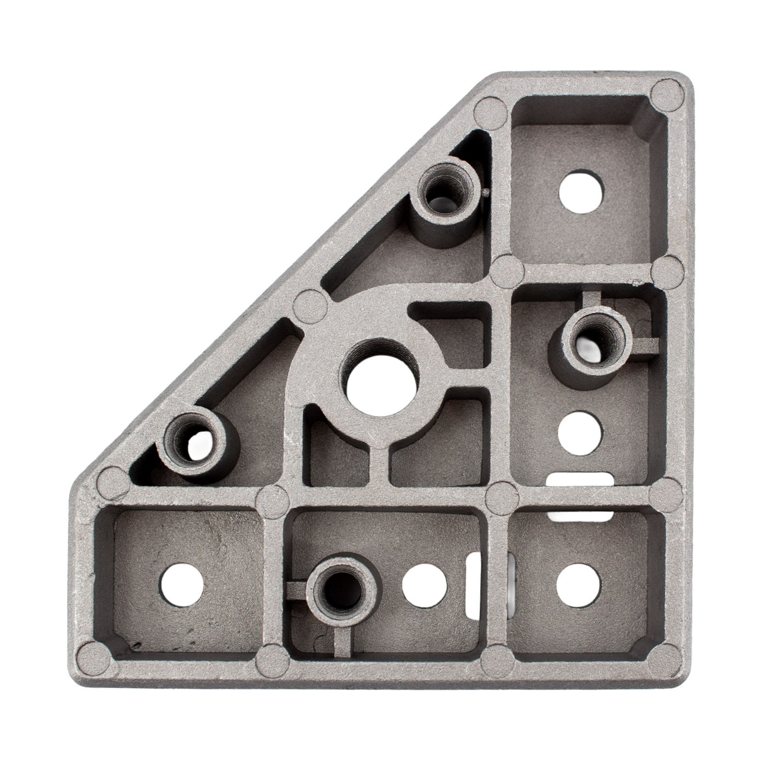 Base de pied réglable 3030 avec filetage M12 pour profilés aluminium – Image 2