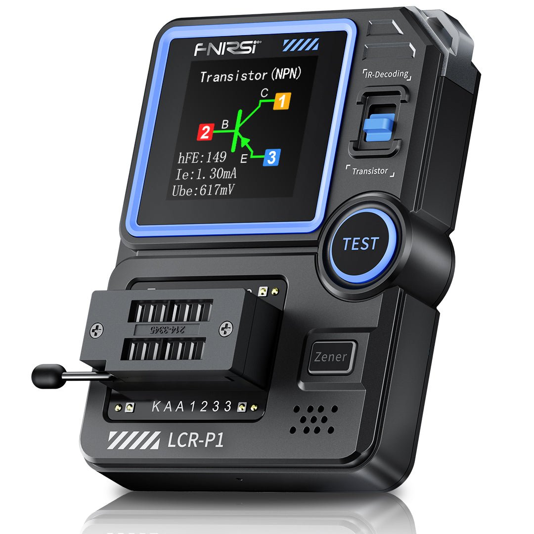 FNIRSI LCR-P1 Appareil de mesure de composants pour inductances, capacités, résistances et semi-conducteurs – Image 5