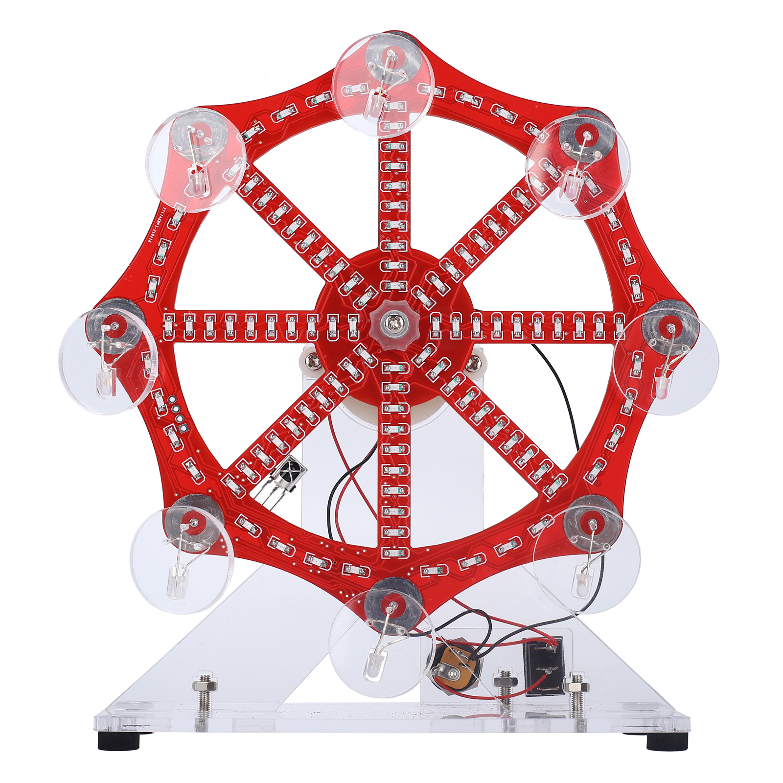 Kit de grande roue LED avec télécommande et animations – Image 6