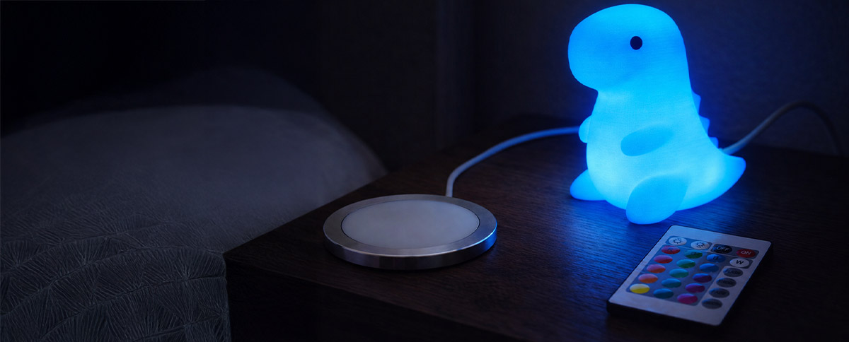Bannière lampe spot LED RGB