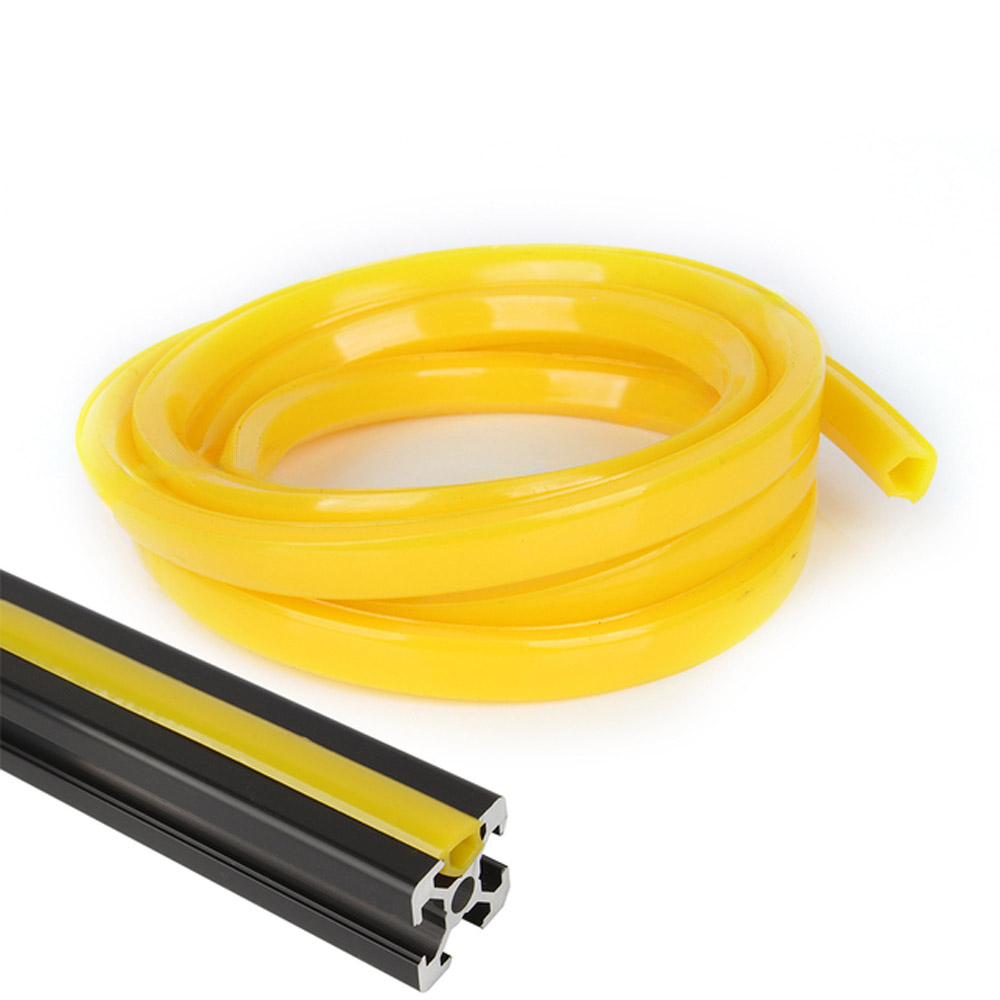 10 mètres de couverture pour profilés aluminium V-Slot 2020 (jaune)