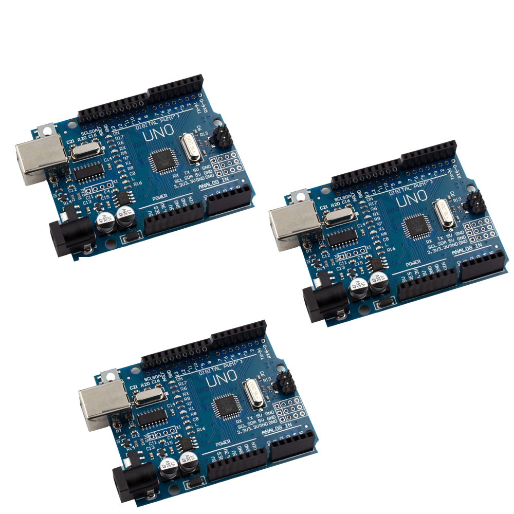 3x UNO R3 Mega328P CH340G – Image 2