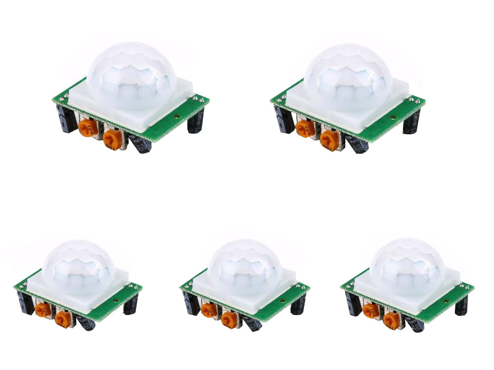 5x HC-SR501 module capteur infrarouge PIR – Image 2