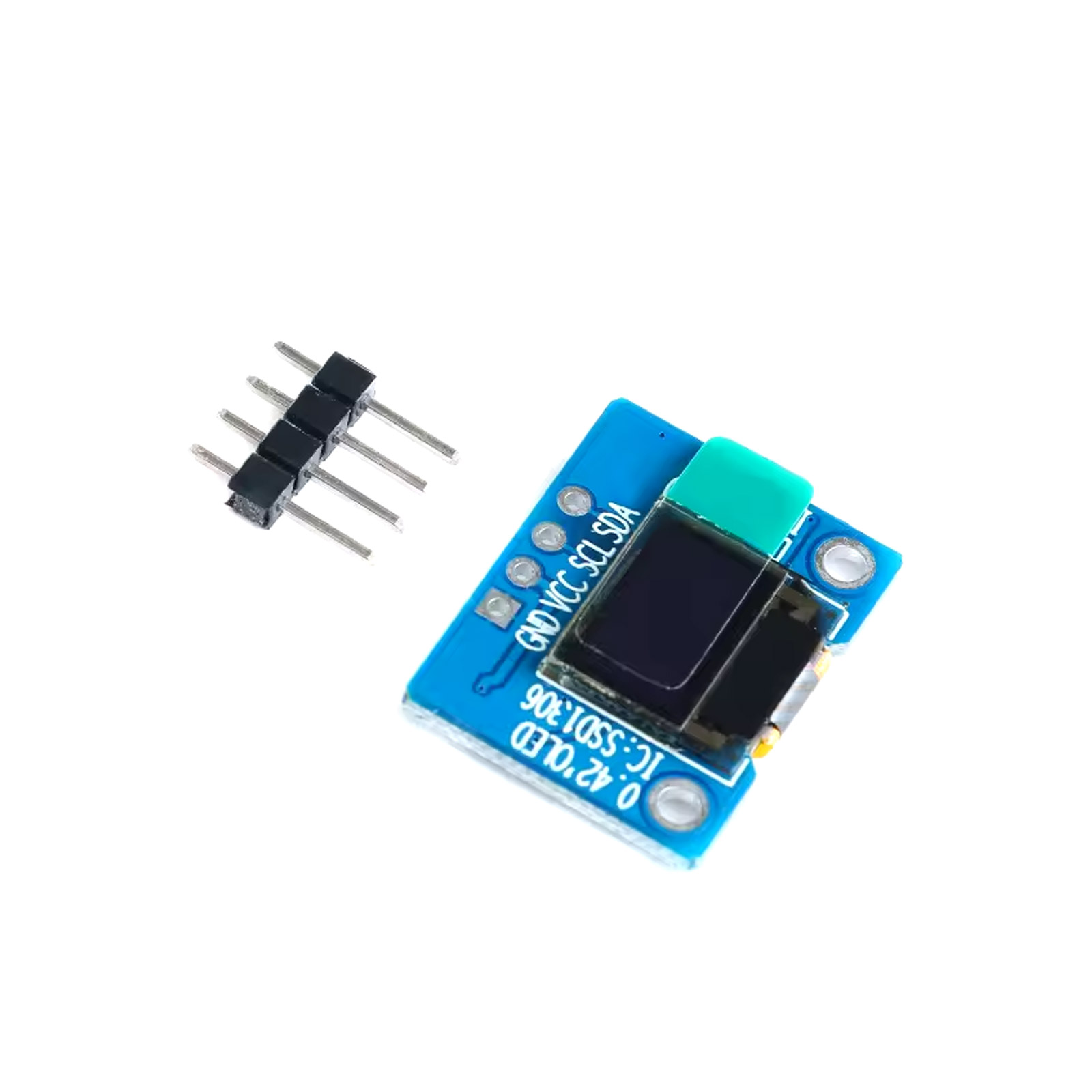 Module d'affichage OLED 0.42" blanc 72*40 SSD1306 4 broches