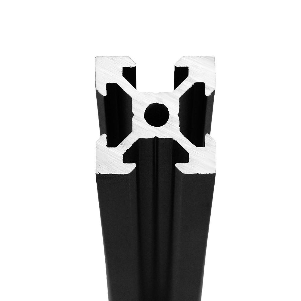 Profilé aluminium V-Slot 2020 1 mètre noir – Image 3