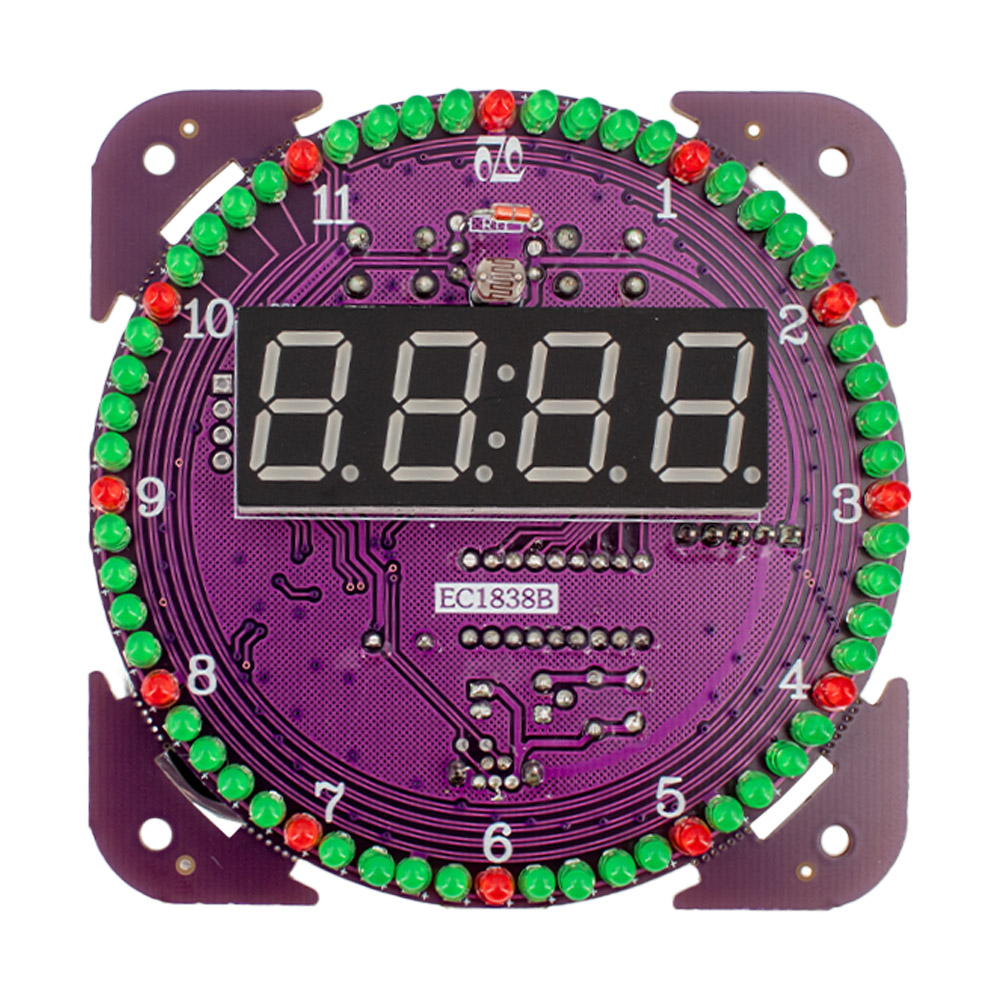 yourDroid kit horloge LED rotation DS3231