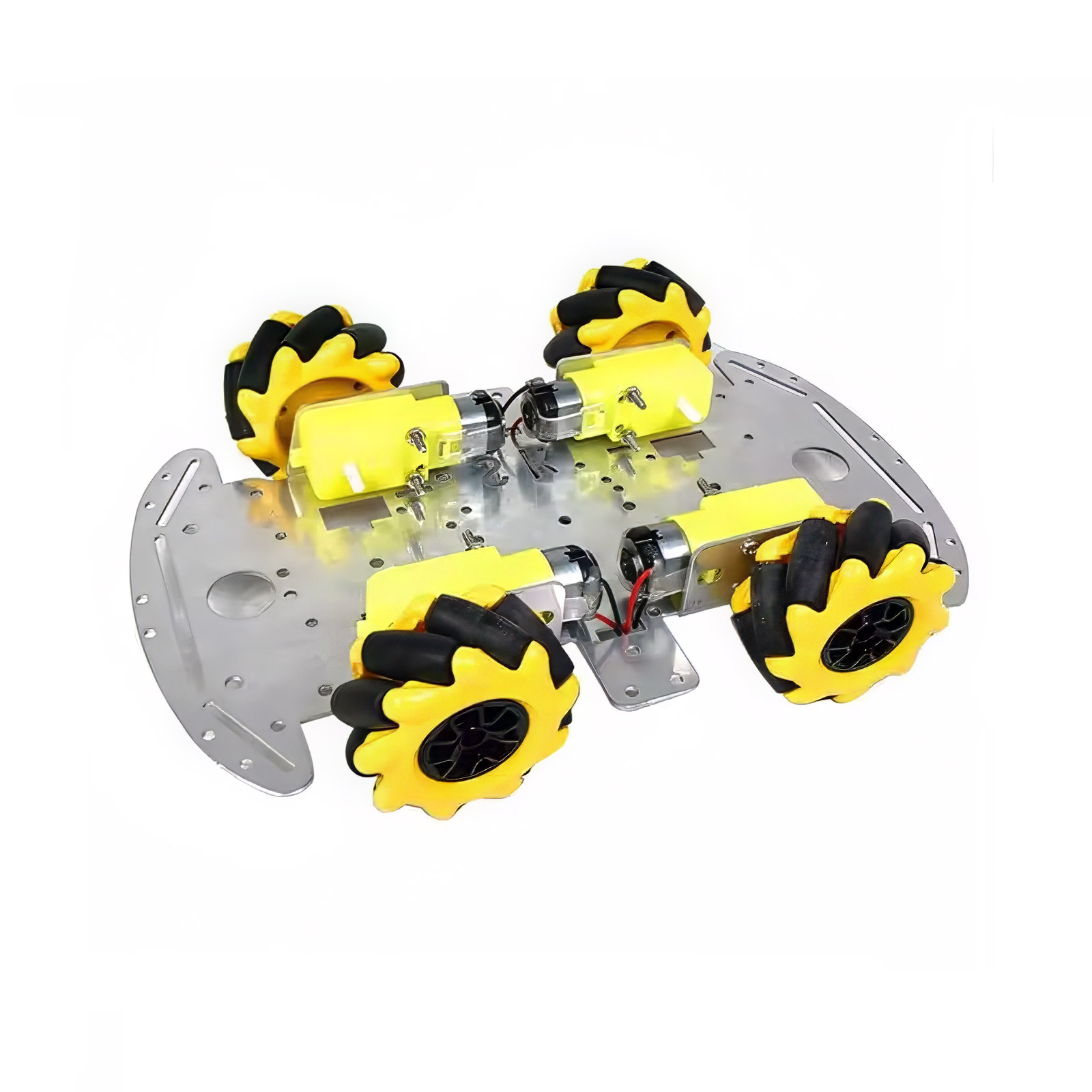 Châssis aluminium 4WD Smart Car avec roues Mecanum – Image 2