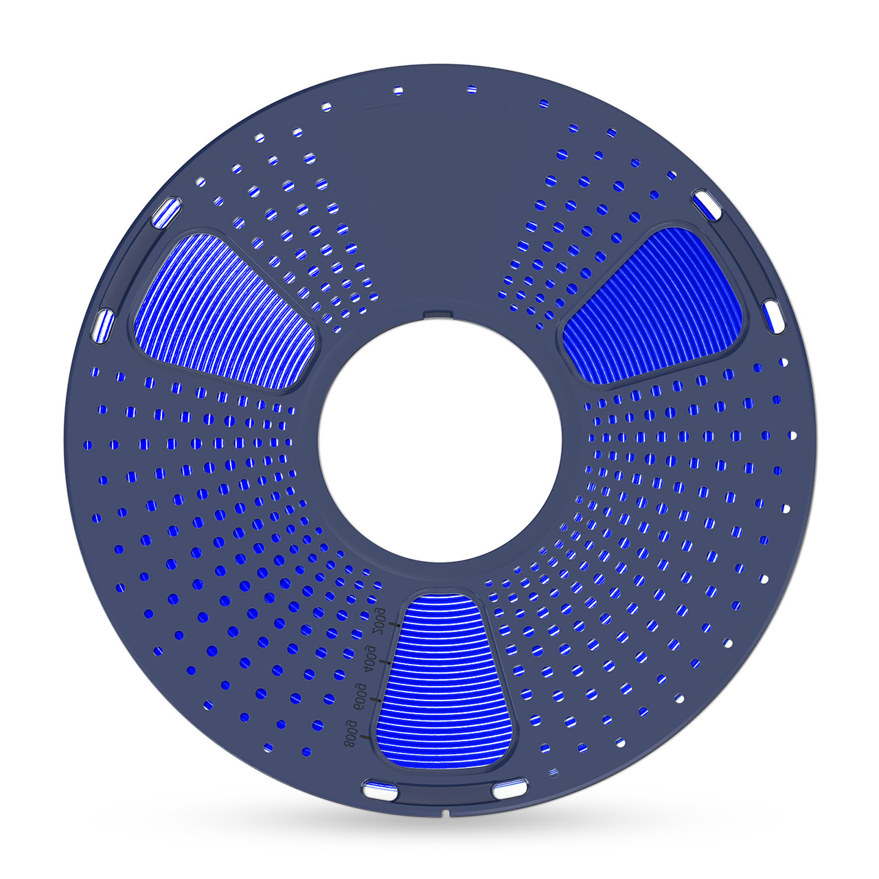 Filament PETG Sunlu Bleu transparent 1,75 mm 1 kg
