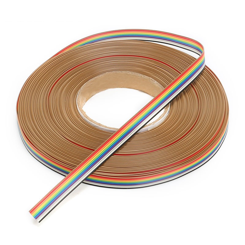 Câble ruban 10 broches 1,27 mm (1 mètre, multicolore) – Image 2