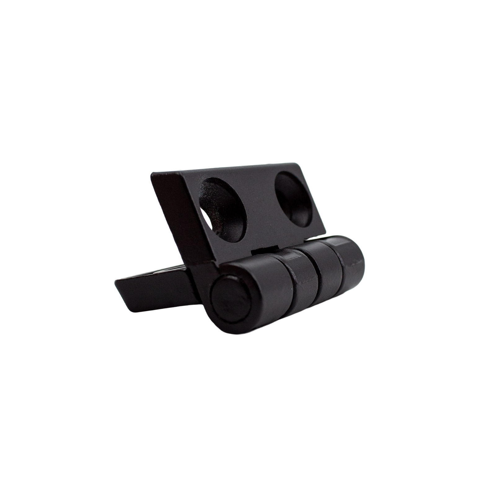2x charnières métalliques pour profilés aluminium 3030 Noir – Image 3