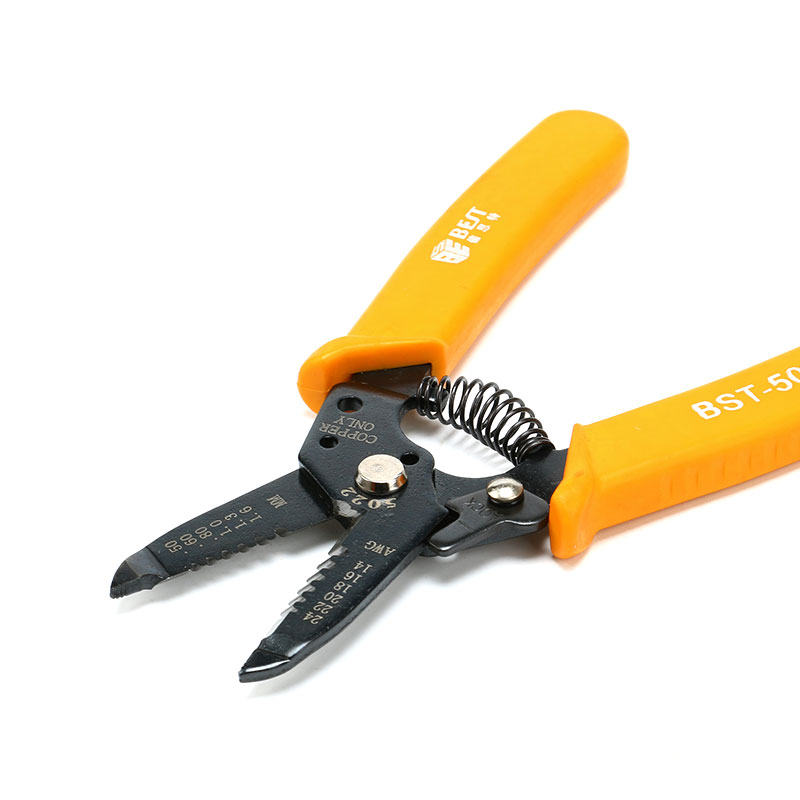 BST-5022 Pince à dénuder pour câbles 0.5-1.6mm² 14-24 AWG