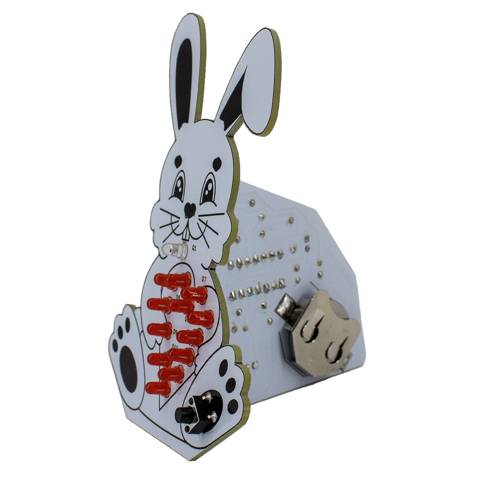 Kit de soudure Lapin de Pâques avec cœur lumineux – Image 2