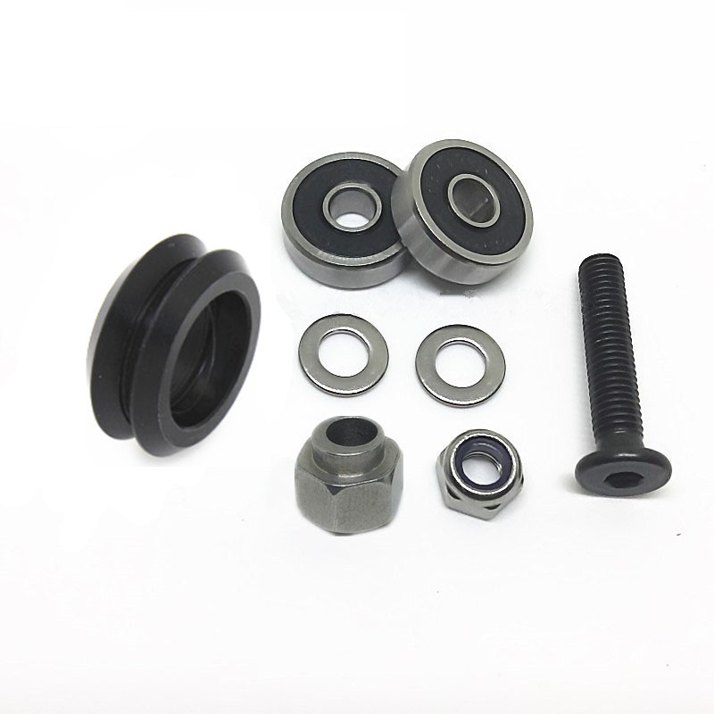 Kit de roues Delrin Dual V pour rail Openbuilds V-Slot Spacer