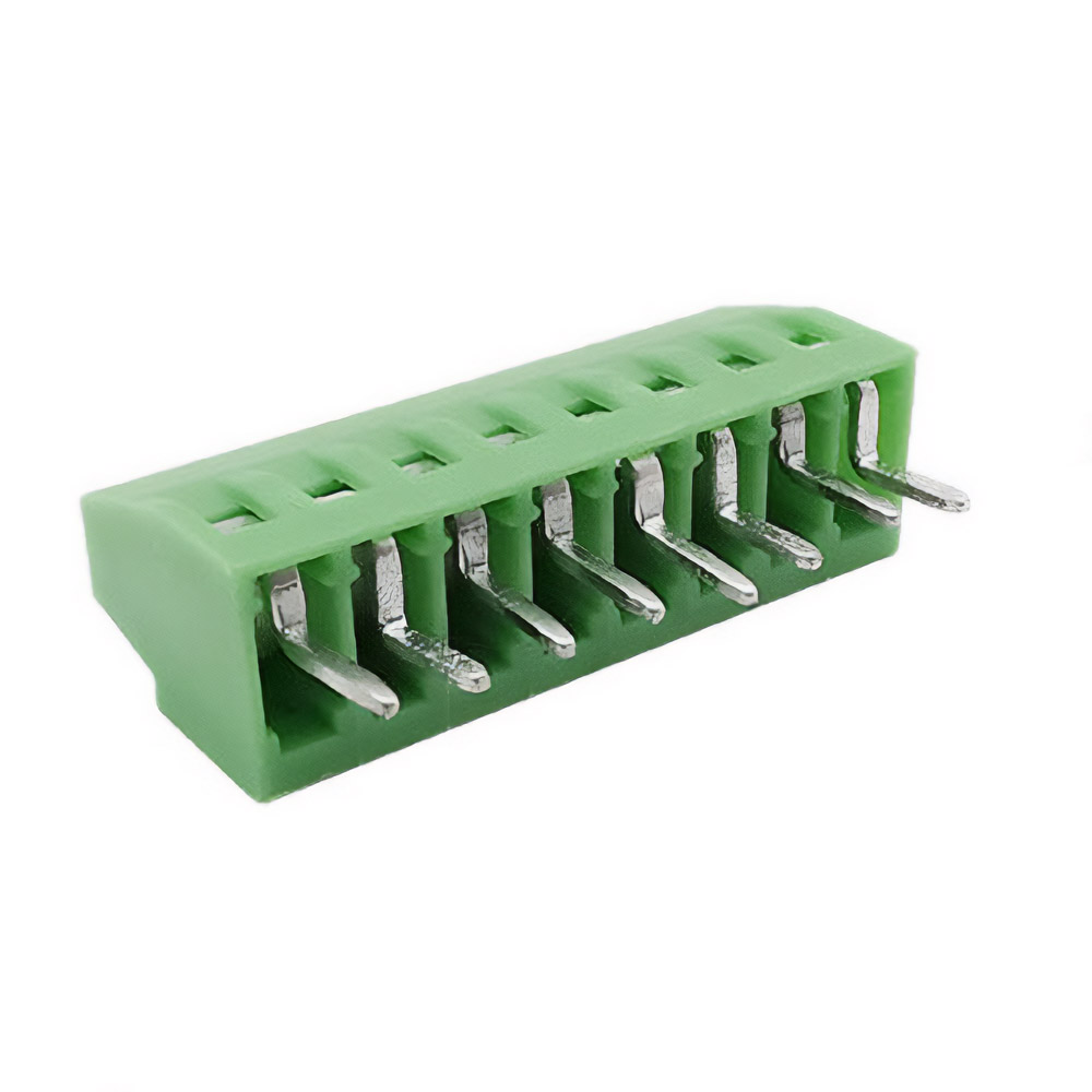 10x Bornes à vis 8 broches 2,54 mm 150V 6A pour câbles 26-18 AWG – Image 2