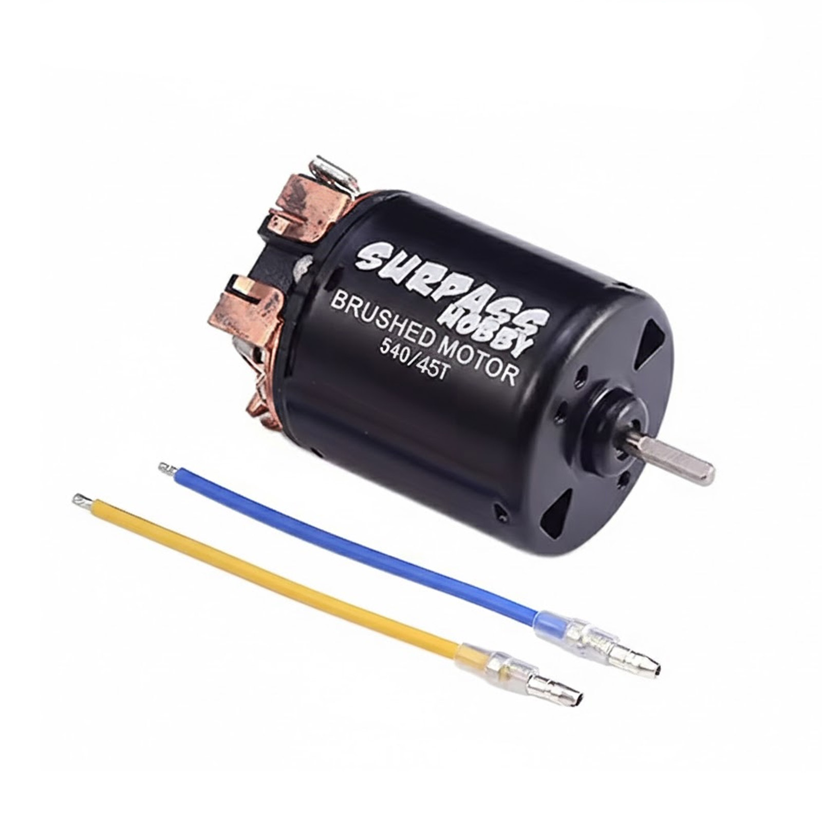 Moteur brushed 540 45T pour voiture RC 1/10 – Équilibré pour modèles scale