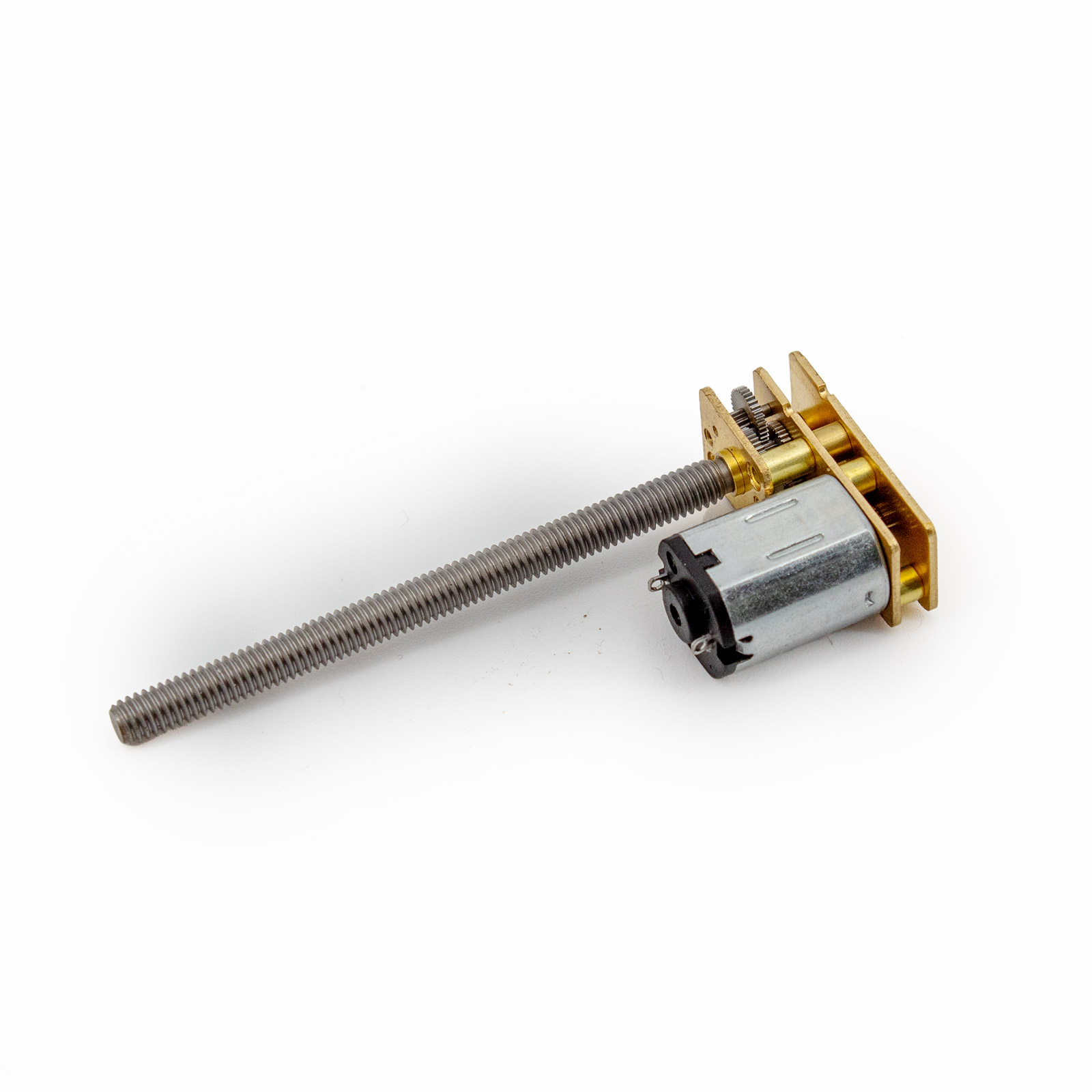Moteur CC avec engrenage métallique GA1024-N20-M4*55 12V 100 RPM – Image 3