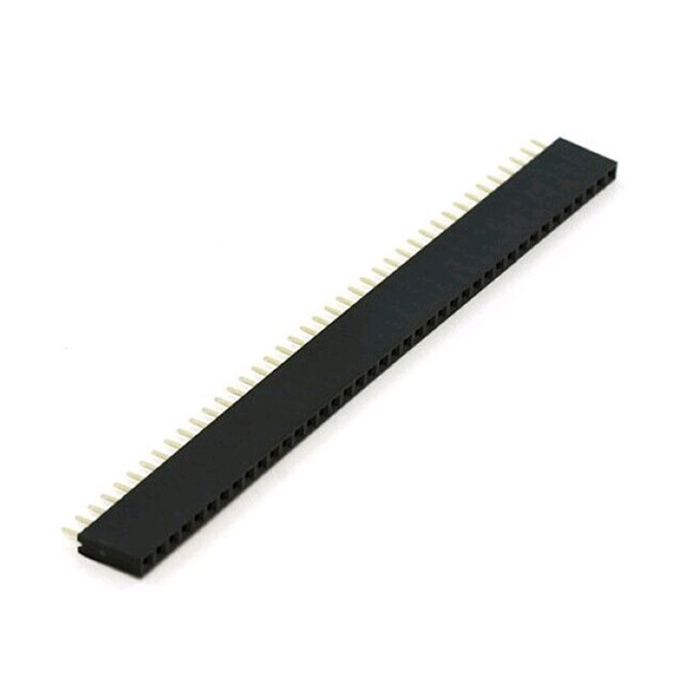 Barrette femelle 40 broches 2,54 mm à une rangée