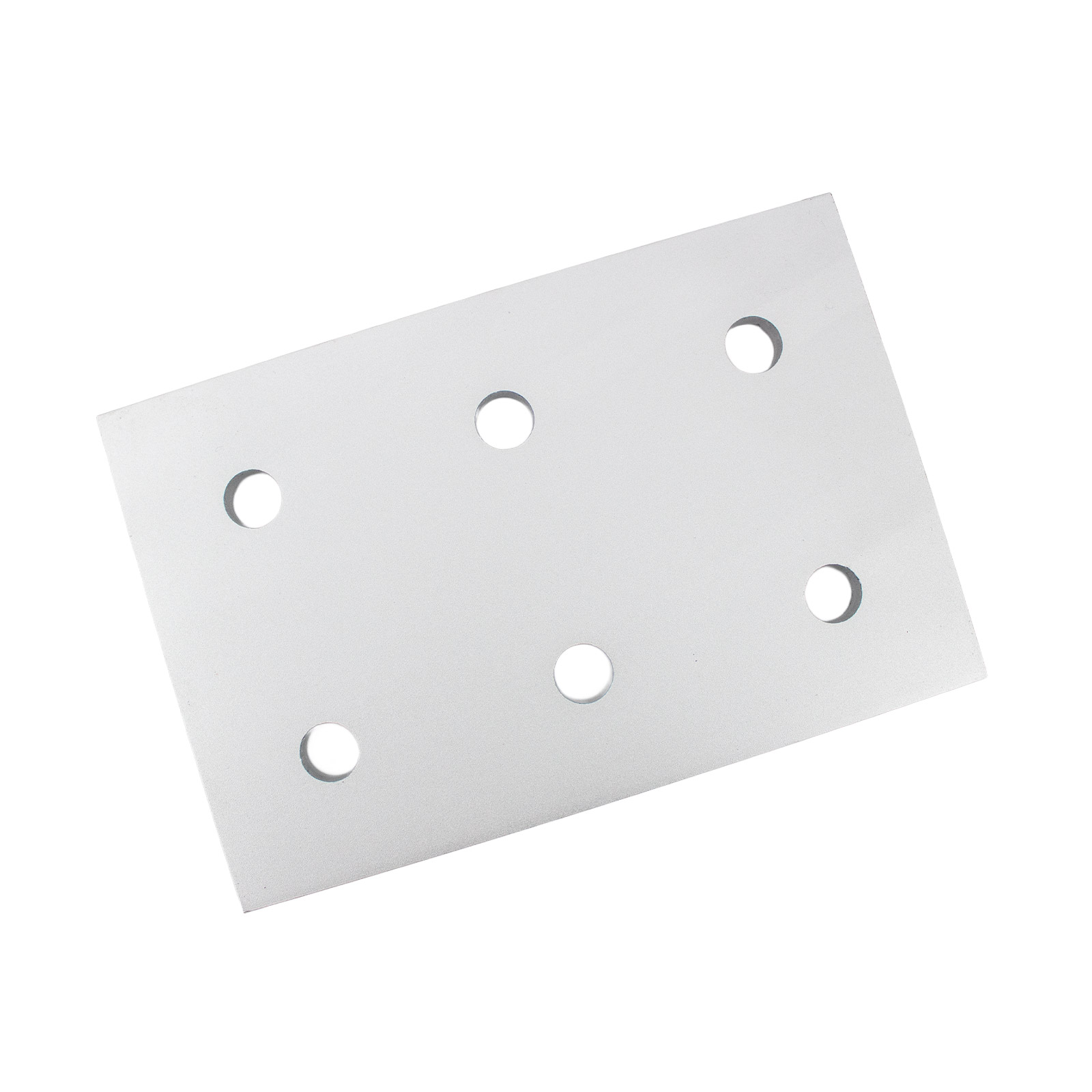 Plaque de montage 2060-6 pour profilés en aluminium argent