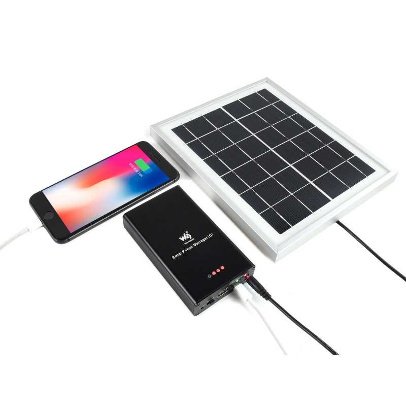 Waveshare Solar Power Manager (C) pour 3x 18650 – Image 4