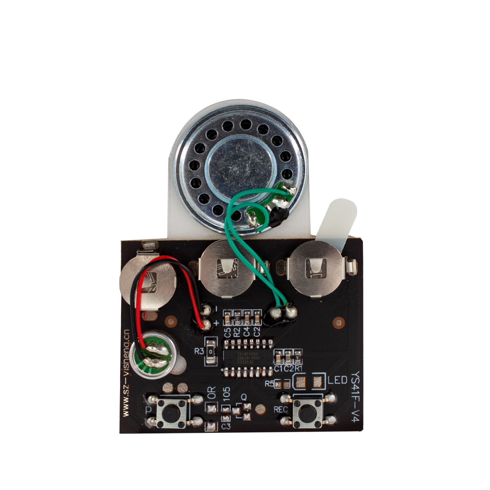 Module sonore pour cartes d'anniversaire avec bouton
