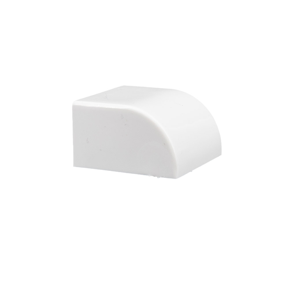 10x yourDroid capuchon d'extrémité de gaine de câbles 15x10 blanc
