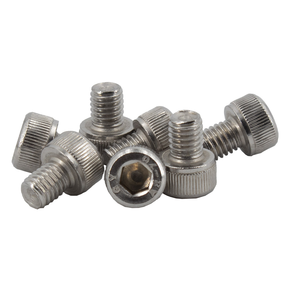 50x vis à tête hexagonale M5x6mm DIN912 acier inoxydable