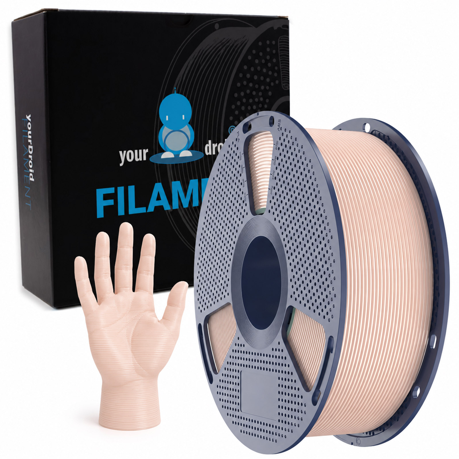 Filament PLA yourDroid Beige 1,75 mm 1 kg