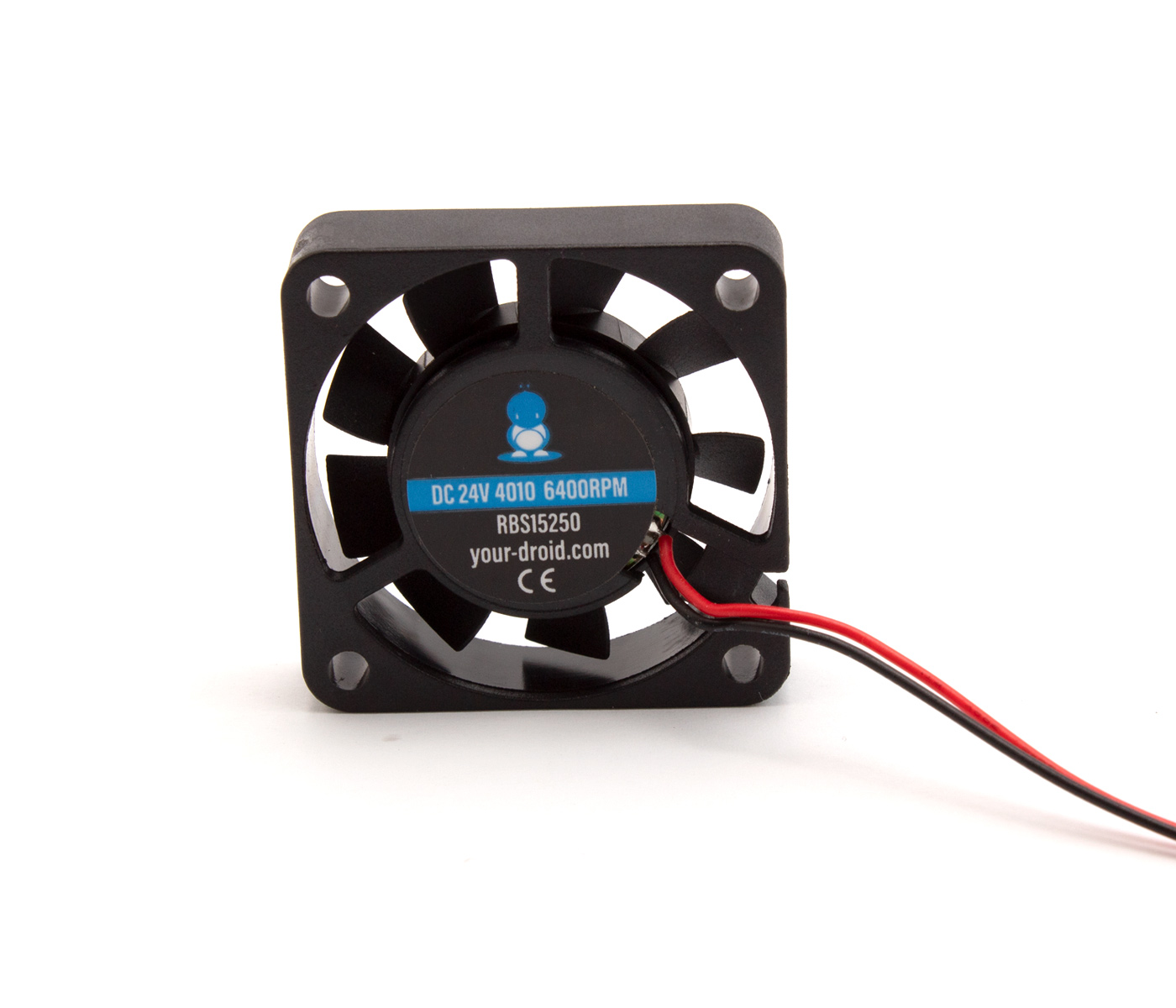 yourDroid ventilateur 40x40x10mm 24V 6400 RPM