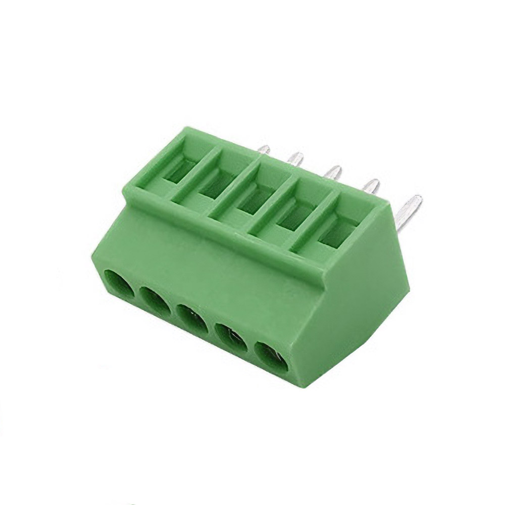 10x bornes à vis 5 broches 2,54 mm 150V 6A pour câbles 26-18 AWG – Image 3