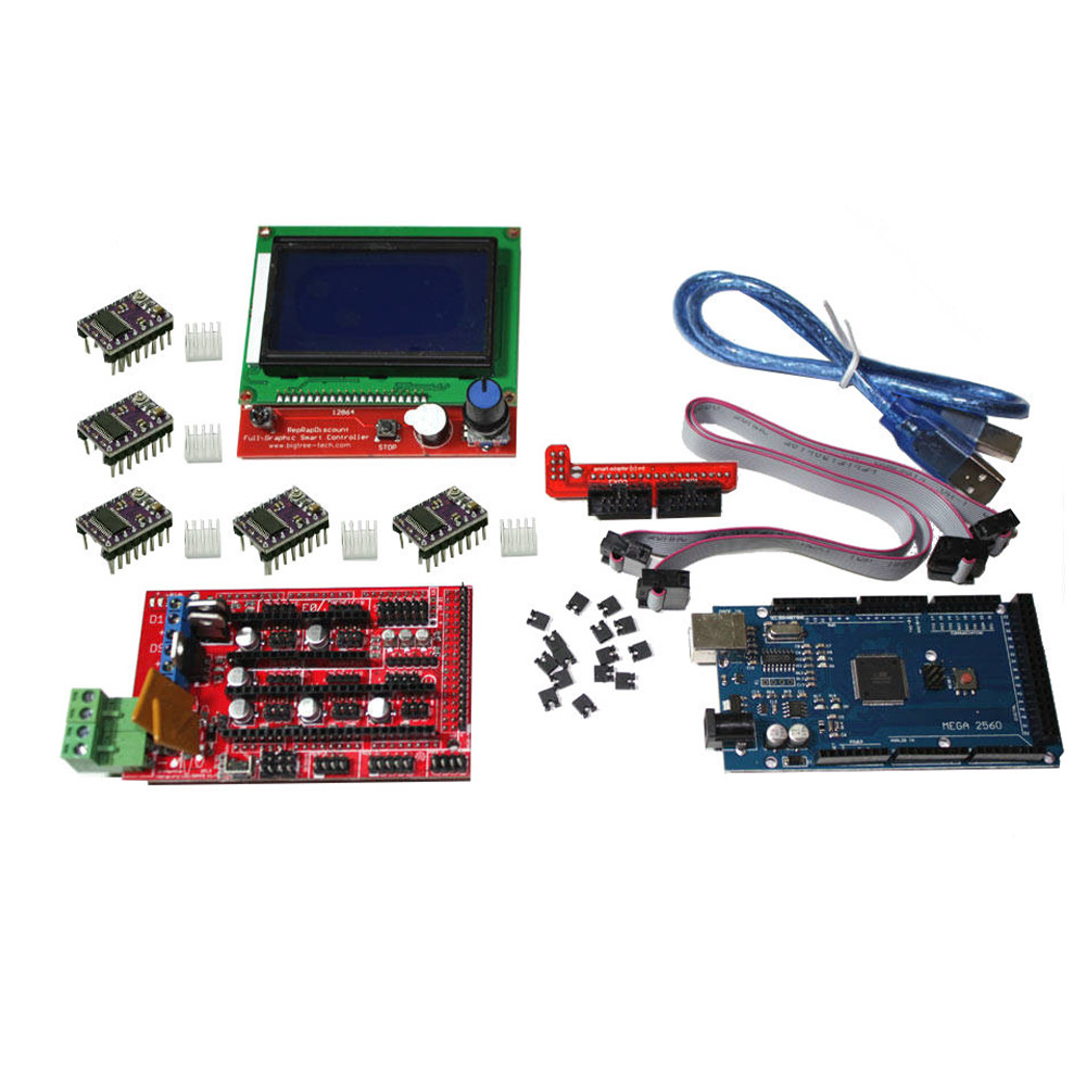 Ramps 1.4 Kit + 12864 contrôleur LCD + DRV8825 moteurs pas à pas