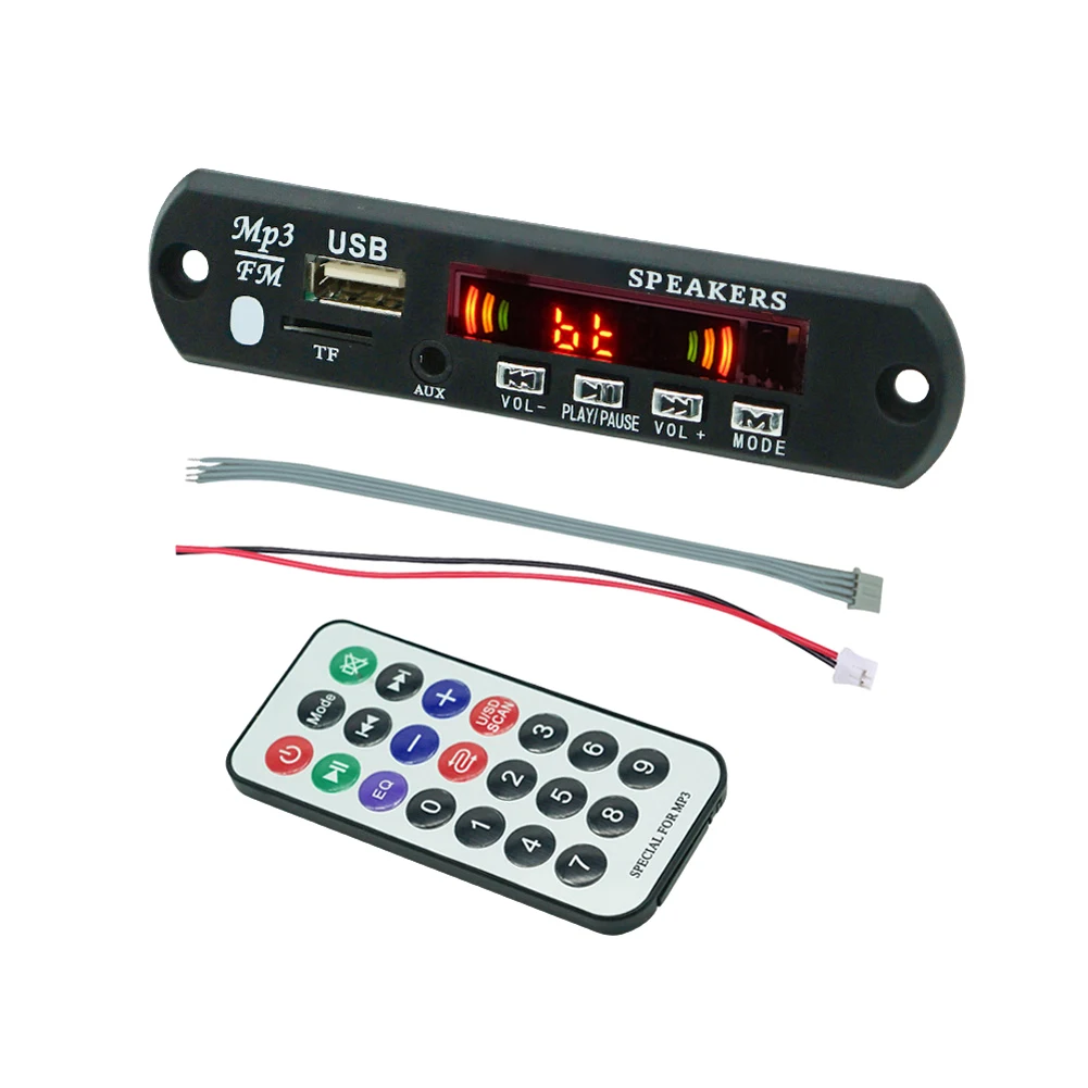 Amplificateur Bluetooth 2*5W 12V Décodeur MP3 Lecteur musical auto Radio FM – Image 4