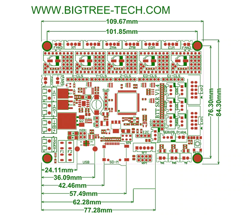 Carte mère BTT SKR 1.4 Turbo 32 bits – Image 6