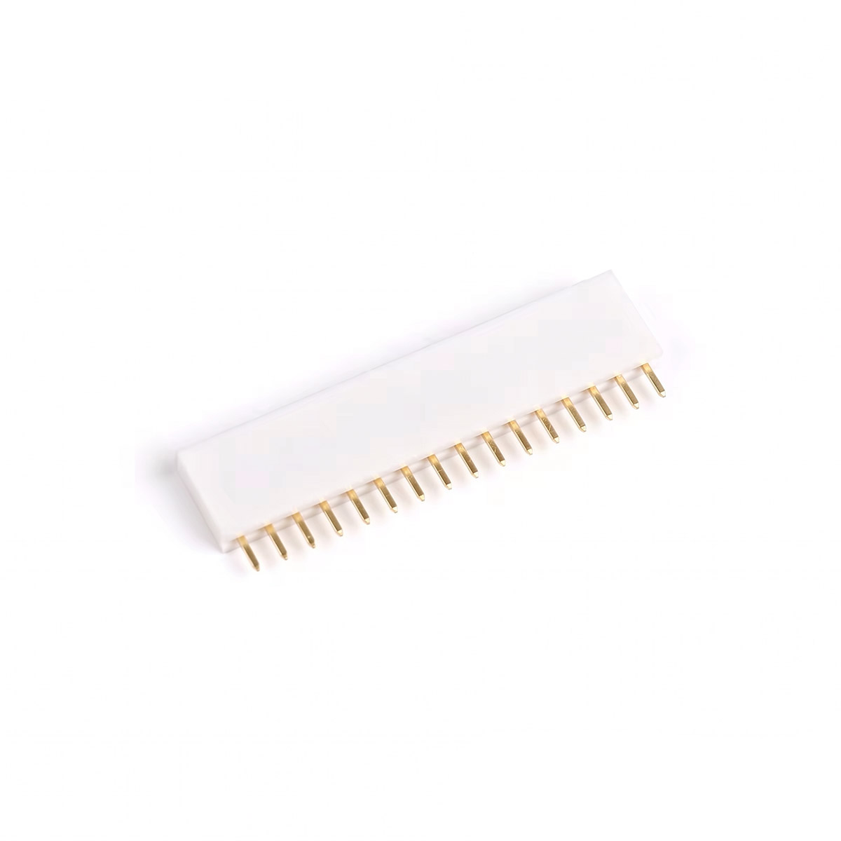 20x barrette femelle 16 broches 2,54 mm blanc – Image 2