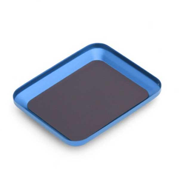 Bac magnétique pour vis outil de réparation téléphone (bleu)