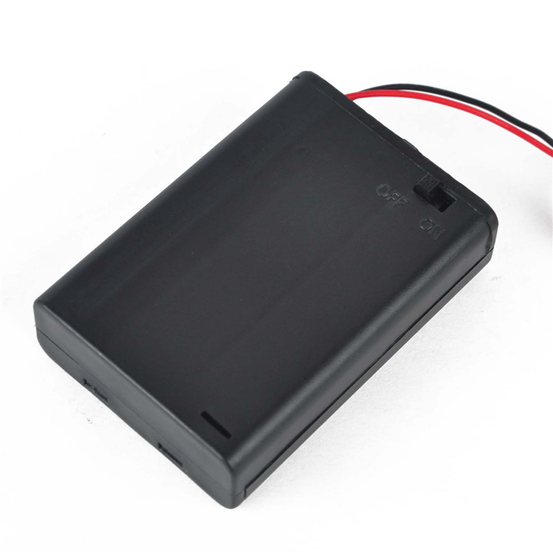 Support de piles pour 3x piles AA 4,5V avec interrupteur marche/arrêt – Image 2