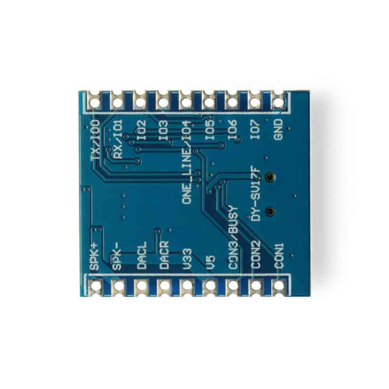 Module MP3 Mini IO Trigger UART DY-SV17F – Image 2